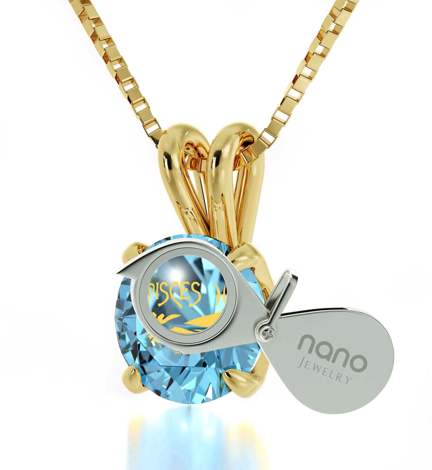 Pisces Zodiac Necklace